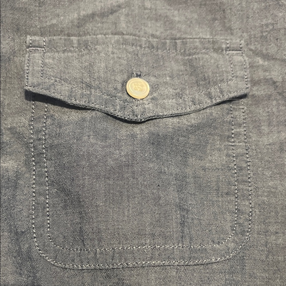 J. Crew Dark Blue Casual Button-Down Shirt - Picture 4 of 6